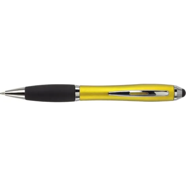  Ball pen, touch pen yellow