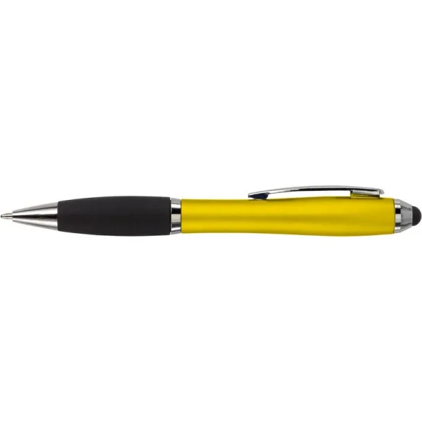  Ball pen, touch pen yellow