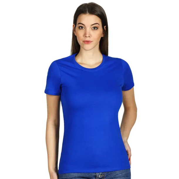 PREMIUM LADY 180 Women's T-shirt, 180 g/m2 Royal blue