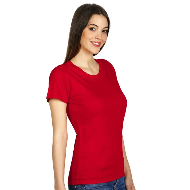 PREMIUM LADY 180 Women's T-shirt, 180 g/m2 Red