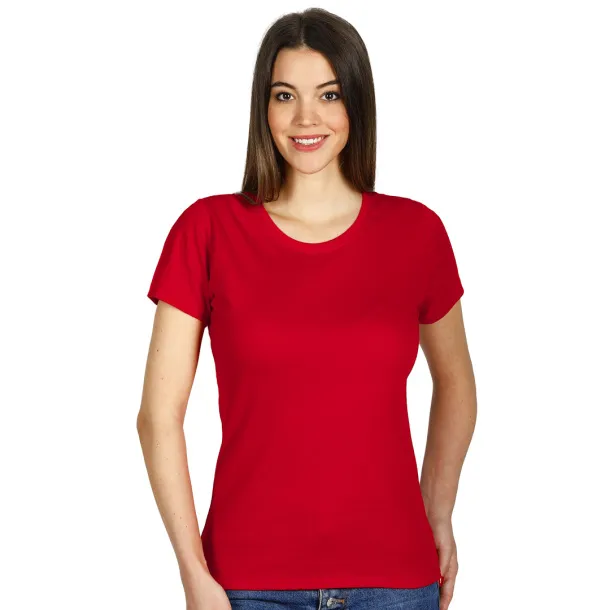 PREMIUM LADY 180 Women's T-shirt, 180 g/m2 Red