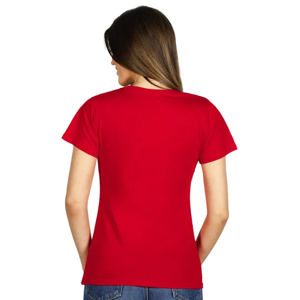 PREMIUM LADY 180 Women's T-shirt, 180 g/m2 Red