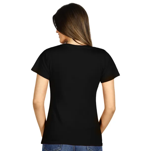 PREMIUM LADY 180 Women's T-shirt, 180 g/m2 Black