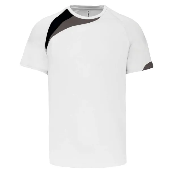  ADULTS SHORT-SLEEVED JERSEY - Proact White Black