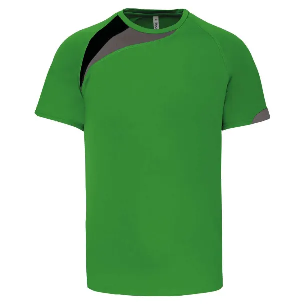  ADULTS SHORT-SLEEVED JERSEY - Proact Green Black