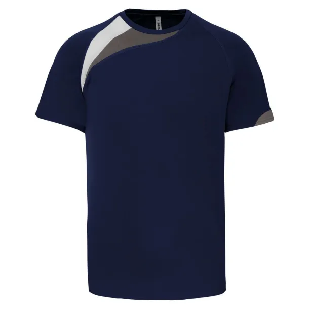  ADULTS SHORT-SLEEVED JERSEY - Proact Sporty Navy White