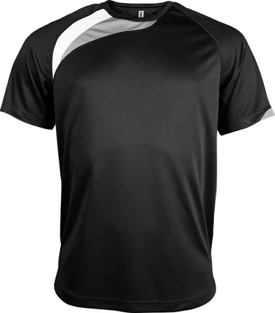  ADULTS SHORT-SLEEVED JERSEY - Proact Black White