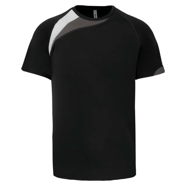  ADULTS SHORT-SLEEVED JERSEY - Proact Black White