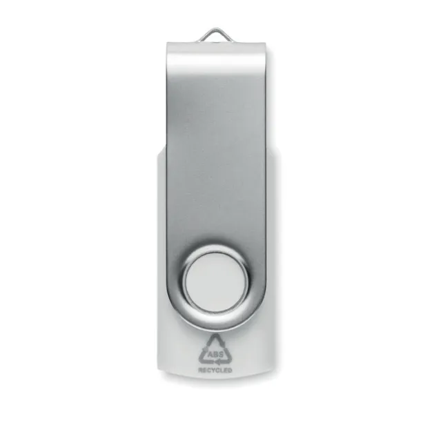 TECHMATE RABS USB od recikliranog ABS-a - 16 GB Bijela