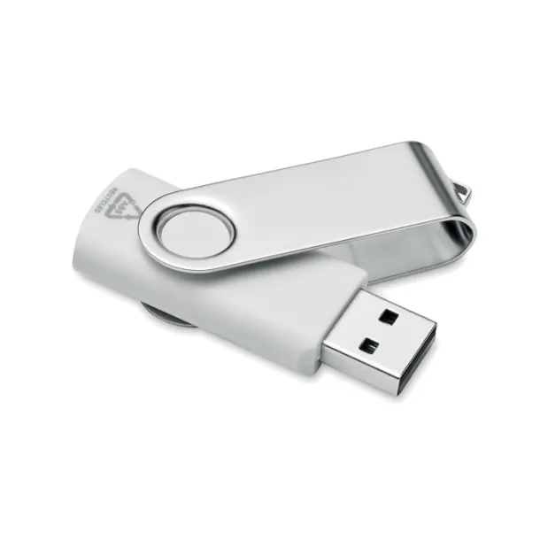 TECHMATE RABS USB od recikliranog ABS-a - 16 GB Bijela