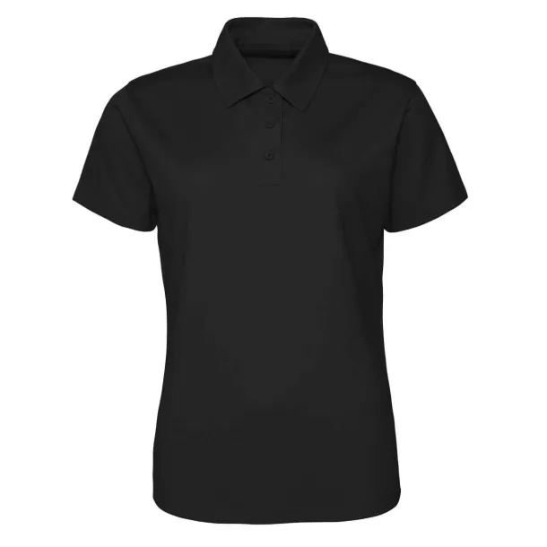  Ženska polo majica kratkih rukava, 140 g/m2 - Just Cool Crna