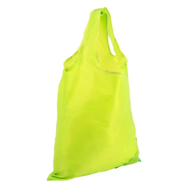  Foldable shopping bag lime green