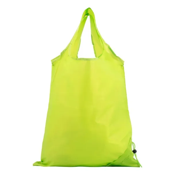  Foldable shopping bag lime green