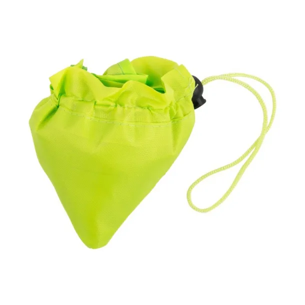  Foldable shopping bag lime green