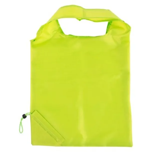  Foldable shopping bag lime green