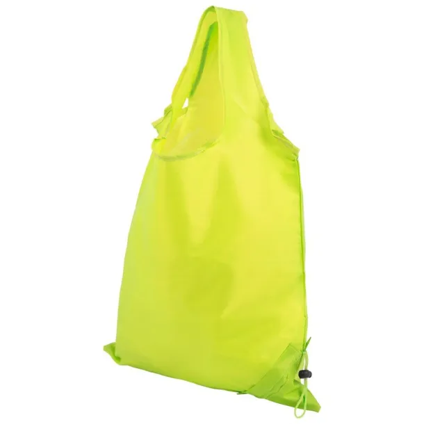  Foldable shopping bag lime green