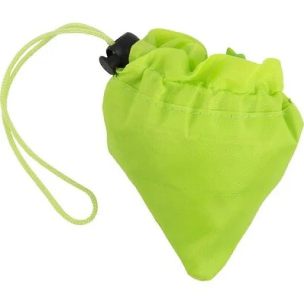  Foldable shopping bag lime green