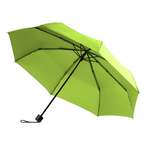 SUPER MINI BLACK Foldable umbrella, manual opening - CASTELLI Kiwi