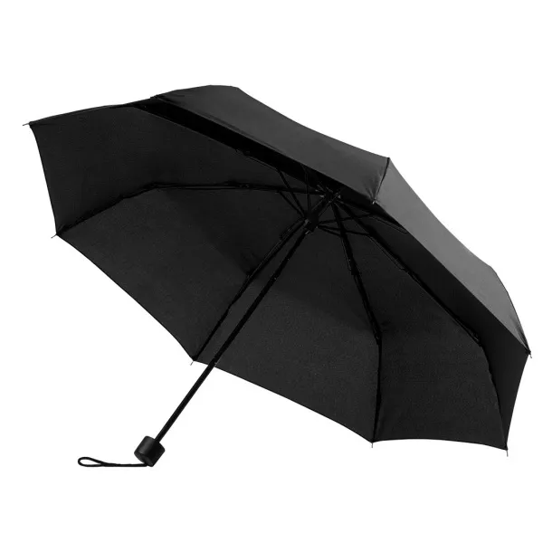 SUPER MINI BLACK Foldable umbrella, manual opening - CASTELLI Black