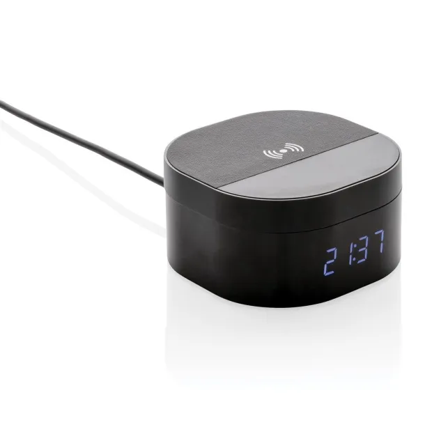  Aria 5W Wireless Charging Digital Clock - XD Xclusive Black