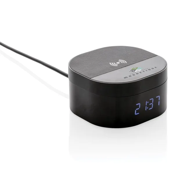  Aria 5W Wireless Charging Digital Clock - XD Xclusive Black