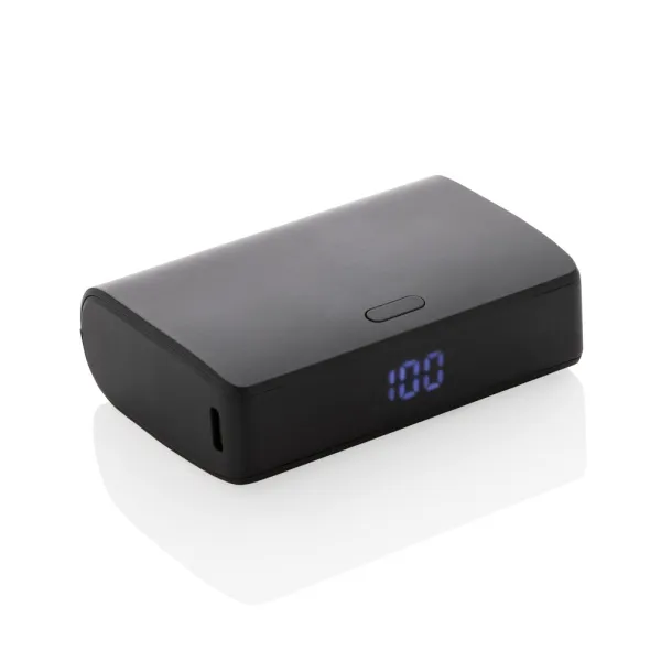  FlashCharge RCS rplastic 10000 mah fast charge powerbank - XD Collection Black 