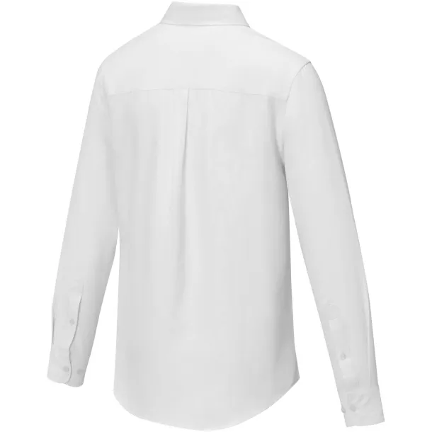 Pollux long sleeve men's shirt - Elevate Essentials White