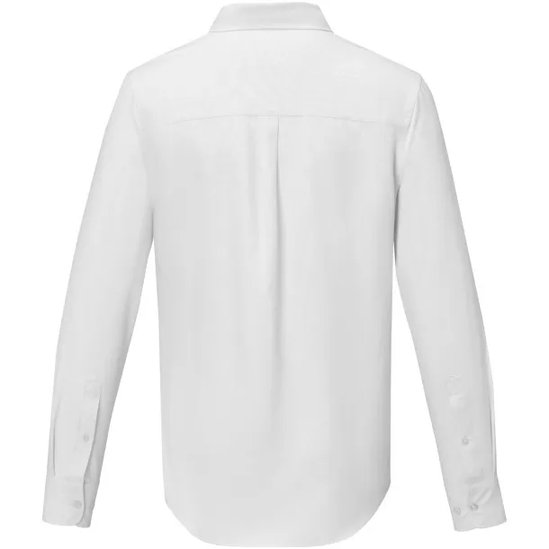 Pollux long sleeve men's shirt - Elevate Essentials White