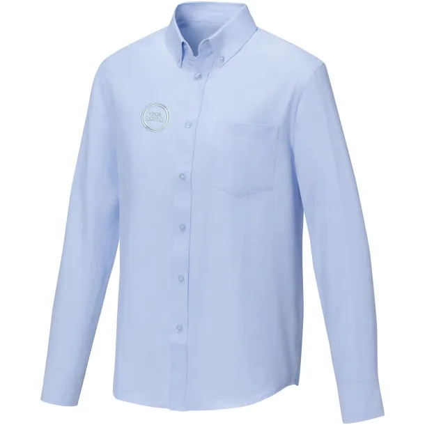 Pollux long sleeve men's shirt - Elevate Essentials Light blue