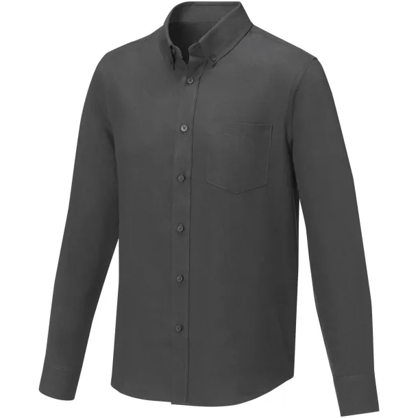 Pollux long sleeve men's shirt - Elevate Essentials Storm grey