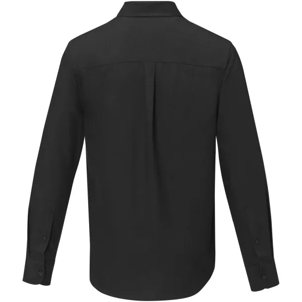 Pollux Muška košulja dugih rukava - Elevate Essentials Solid black