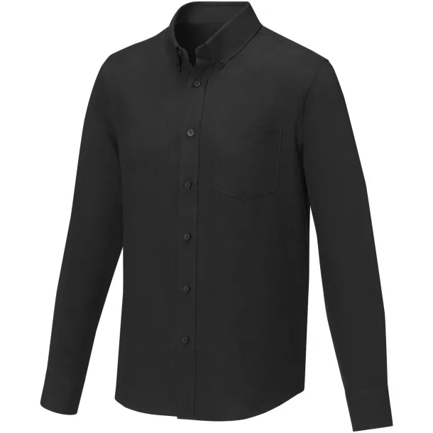 Pollux Muška košulja dugih rukava - Elevate Essentials Solid black