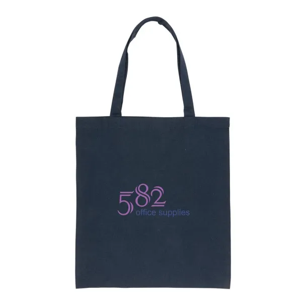  Impact AWARE™ Recycled cotton tote, 145 g/m2 - XD Collection Navy Blue 