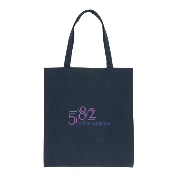  Impact AWARE™ Recycled cotton tote, 145 g/m2 - XD Collection Navy Blue 