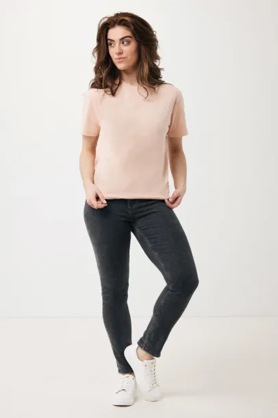 Iqoniq Teide recycled cotton t-shirt - iqoniq peach nectar 