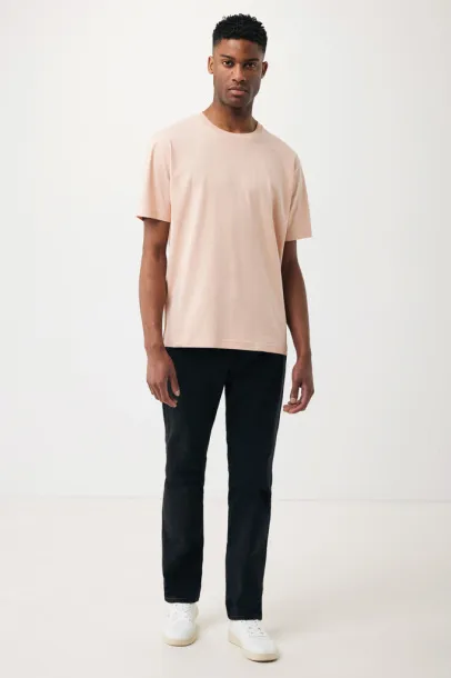 Iqoniq Teide unisex majica kratkih rukava od recikliranog pamuka - iqoniq peach nectar 