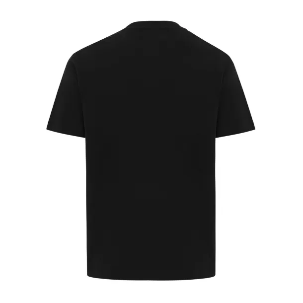 Iqoniq Teide unisex majica kratkih rukava od recikliranog pamuka, 180 g/m2 - iqoniq Crna