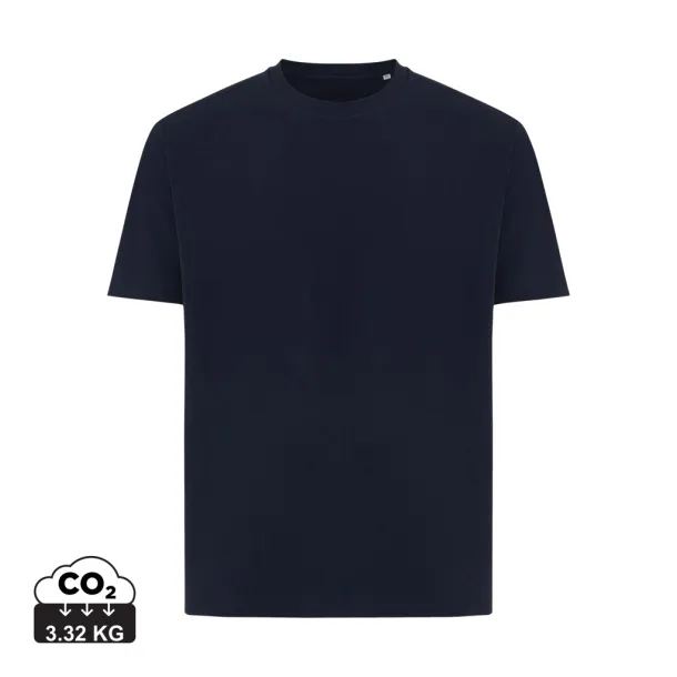 Iqoniq Teide unisex majica kratkih rukava od recikliranog pamuka, 180 g/m2 - iqoniq navy