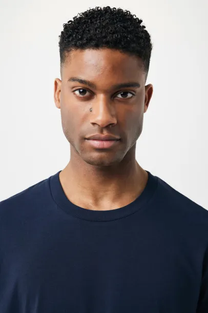 Iqoniq Teide recycled cotton t-shirt - iqoniq blue 