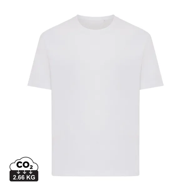 Iqoniq Teide unisex majica kratkih rukava od recikliranog pamuka, 180 g/m2 - iqoniq recycled white