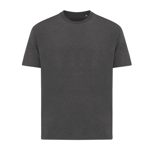 Iqoniq Teide unisex majica kratkih rukava od recikliranog pamuka - iqoniq anthracite 