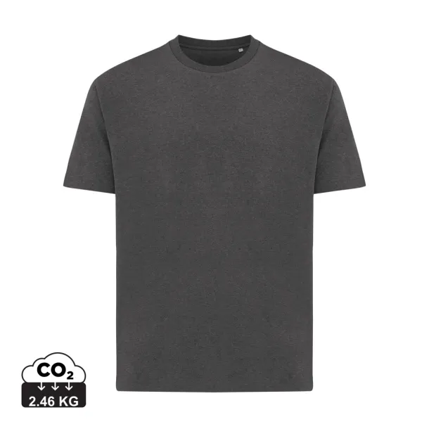 Iqoniq Teide unisex majica kratkih rukava od recikliranog pamuka - iqoniq anthracite 