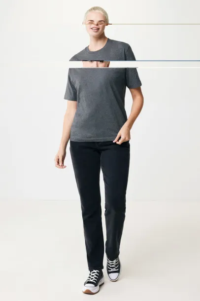 Iqoniq Teide unisex majica kratkih rukava od recikliranog pamuka - iqoniq anthracite 
