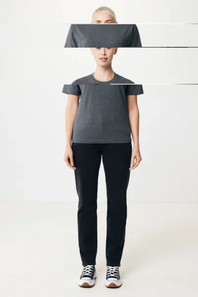 Iqoniq Teide unisex majica kratkih rukava od recikliranog pamuka - iqoniq anthracite 