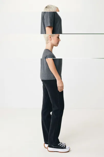 Iqoniq Teide unisex majica kratkih rukava od recikliranog pamuka - iqoniq anthracite 