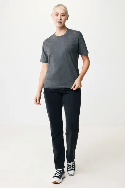 Iqoniq Teide unisex majica kratkih rukava od recikliranog pamuka - iqoniq anthracite 