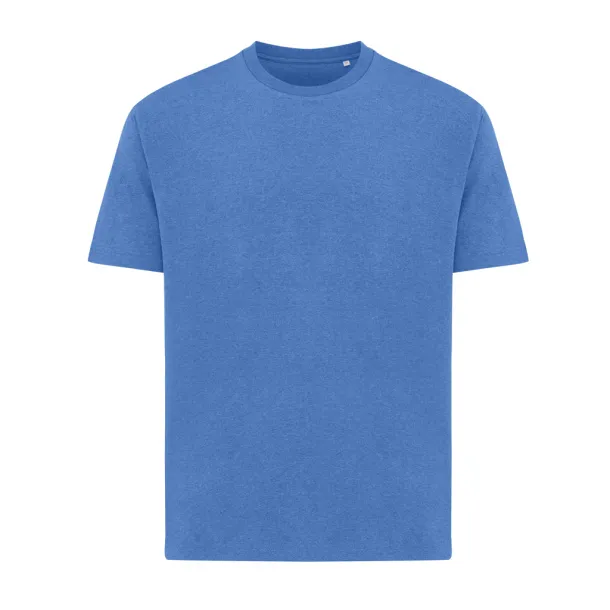 Iqoniq Teide unisex majica kratkih rukava od recikliranog pamuka, 180 g/m2 - iqoniq heather blue