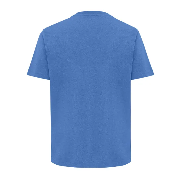 Iqoniq Teide unisex majica kratkih rukava od recikliranog pamuka, 180 g/m2 - iqoniq heather blue