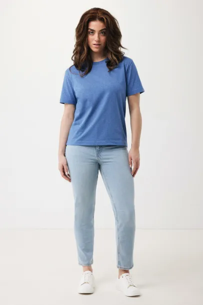 Iqoniq Teide recycled cotton t-shirt - iqoniq heather blue