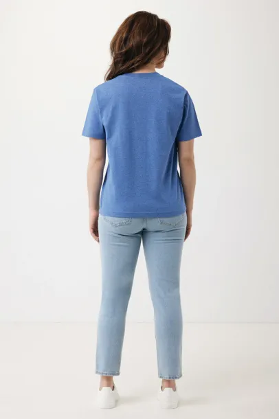 Iqoniq Teide unisex majica kratkih rukava od recikliranog pamuka, 180 g/m2 - iqoniq heather blue